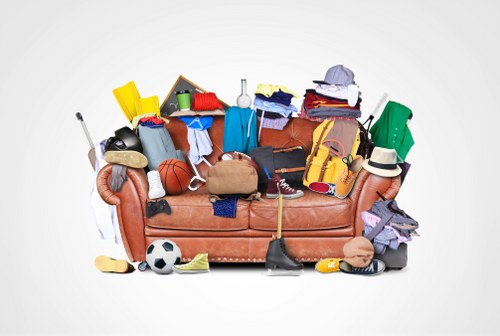 Grab hire equipment ready for use in Wood Green