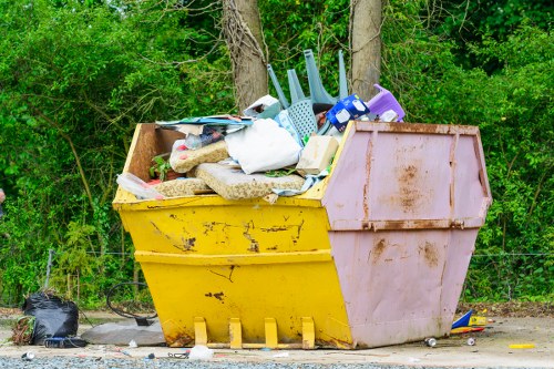 Professional house clearance team in Wood Green removing items