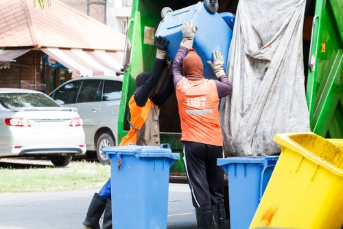 Efficient muck away process in action